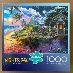 Buffalo Games “Beach Cabin” 1000 piece puzzle